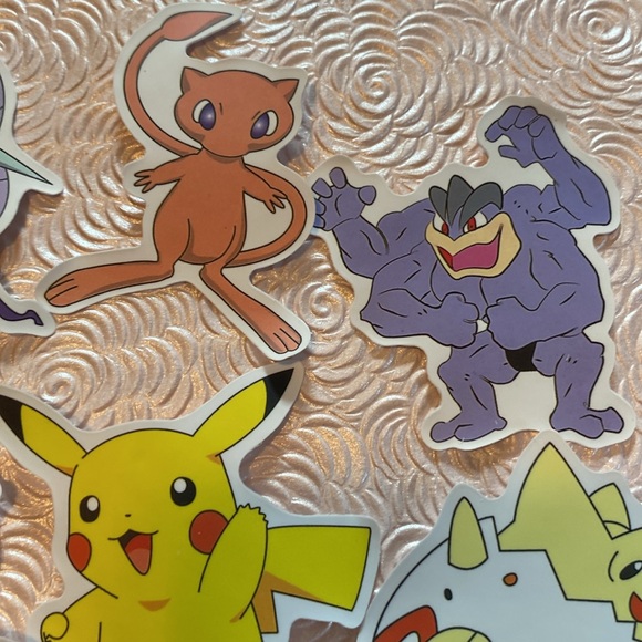10 Pokémon Vinyl Stickers - Picture 5 of 6